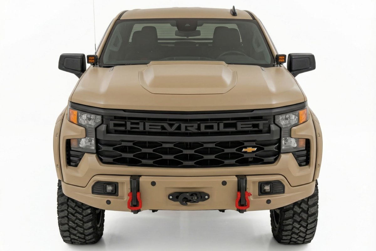 Chevrolet Silverado 1500 Front Bumper - Rough Country - FXS - '23-'26